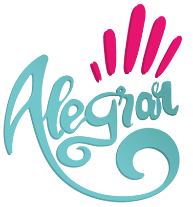 Logo de Estúdio Alegrar | Fotografia de Gestante, Infantil e Família 
